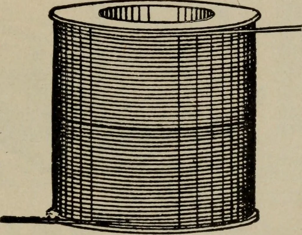 An illustration from Hawkins electrical guide ... : questions, answers & illustrations : a progressive course of study for engineers, electricians, students and those desiring to acquire a working knowledge of electricity and its applications ; a practical treatise, 1914, leaf 235