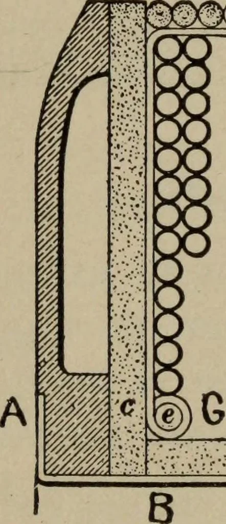 An illustration from Hawkins electrical guide ... : questions, answers & illustrations : a progressive course of study for engineers, electricians, students and those desiring to acquire a working knowledge of electricity and its applications ; a practical treatise, 1914, leaf 237