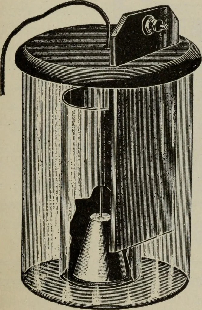 An illustration from Hawkins electrical guide ... : questions, answers & illustrations : a progressive course of study for engineers, electricians, students and those desiring to acquire a working knowledge of electricity and its applications ; a practical treatise, 1914, leaf 69