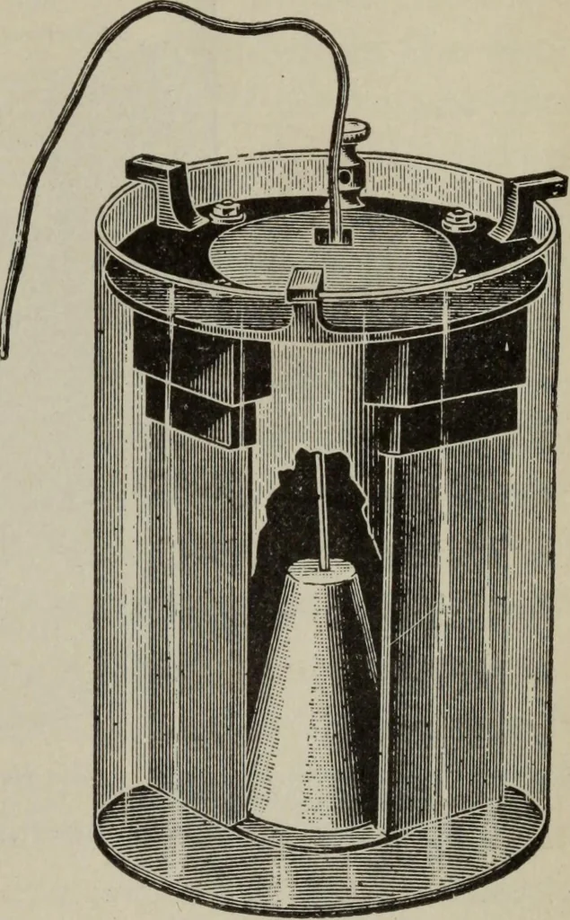 An illustration from Hawkins electrical guide ... : questions, answers & illustrations : a progressive course of study for engineers, electricians, students and those desiring to acquire a working knowledge of electricity and its applications ; a practical treatise, 1914, leaf 69