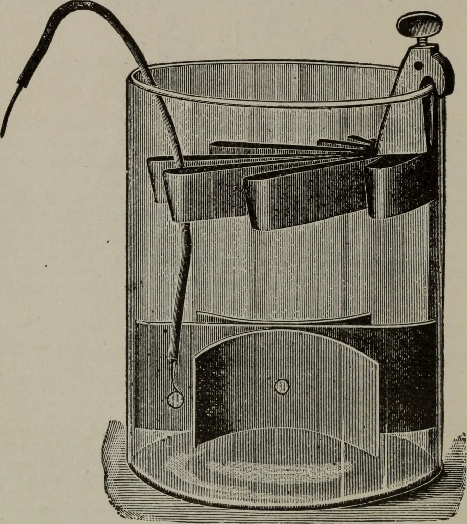 An illustration from Hawkins electrical guide ... : questions, answers & illustrations : a progressive course of study for engineers, electricians, students and those desiring to acquire a working knowledge of electricity and its applications ; a practical treatise, 1914, leaf 76