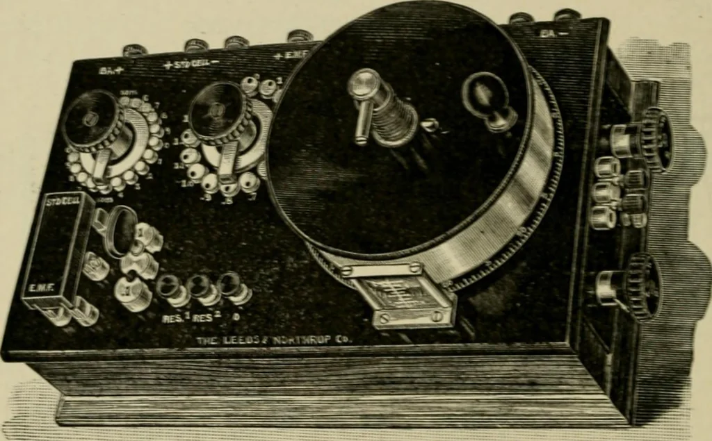 An illustration from Hawkins electrical guide. Questions, answers & illustrations; a progressive course of study for engineers, electricians, students and those desiring to acquire a working knowledge of electricity and its applications; a practical treatise, 1914, leaf 107