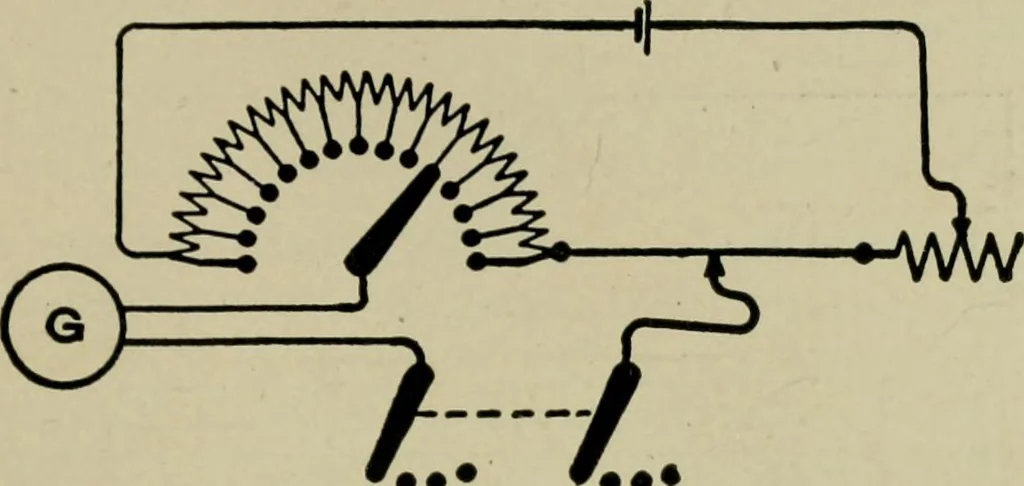 An illustration from Hawkins electrical guide. Questions, answers & illustrations; a progressive course of study for engineers, electricians, students and those desiring to acquire a working knowledge of electricity and its applications; a practical treatise, 1914, leaf 110