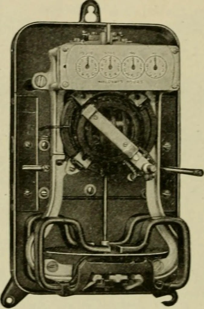 An illustration from Hawkins electrical guide. Questions, answers & illustrations; a progressive course of study for engineers, electricians, students and those desiring to acquire a working knowledge of electricity and its applications; a practical treatise, 1914, leaf 141