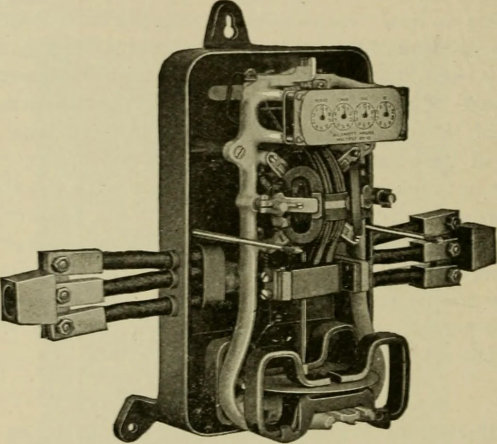 An illustration from Hawkins electrical guide. Questions, answers & illustrations; a progressive course of study for engineers, electricians, students and those desiring to acquire a working knowledge of electricity and its applications; a practical treatise, 1914, leaf 145