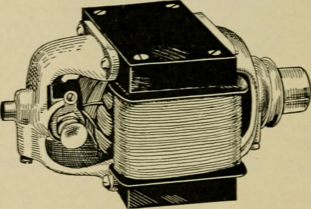 An illustration from Hawkins electrical guide. Questions, answers & illustrations; a progressive course of study for engineers, electricians, students and those desiring to acquire a working knowledge of electricity and its applications; a practical treatise, 1914, leaf 239