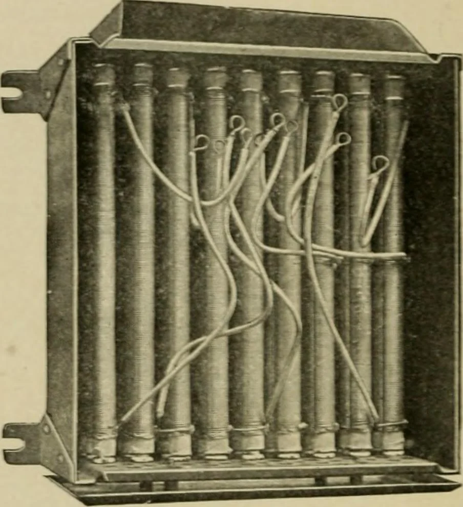 An illustration from Hawkins electrical guide. Questions, answers & illustrations; a progressive course of study for engineers, electricians, students and those desiring to acquire a working knowledge of electricity and its applications; a practical treatise, 1914, leaf 247