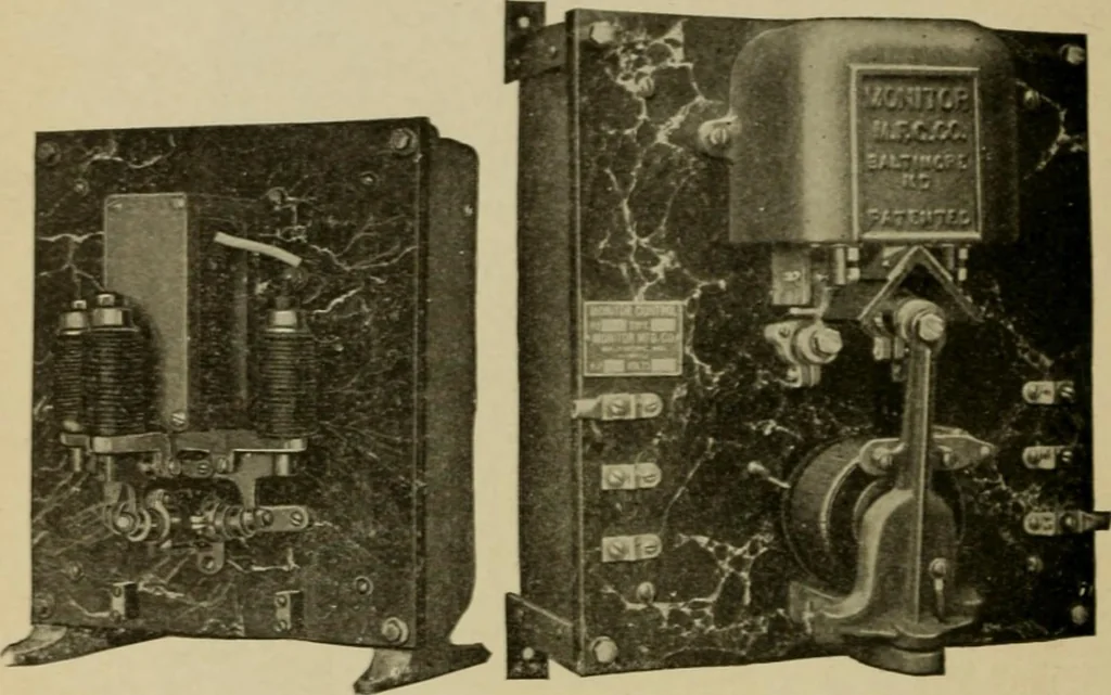 An illustration from Hawkins electrical guide. Questions, answers & illustrations; a progressive course of study for engineers, electricians, students and those desiring to acquire a working knowledge of electricity and its applications; a practical treatise, 1914, leaf 255