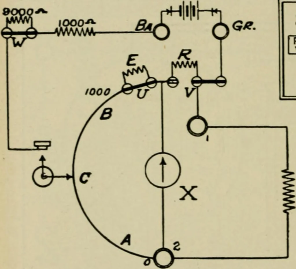 An illustration from Hawkins electrical guide. Questions, answers & illustrations; a progressive course of study for engineers, electricians, students and those desiring to acquire a working knowledge of electricity and its applications; a practical treatise, 1914, leaf 93