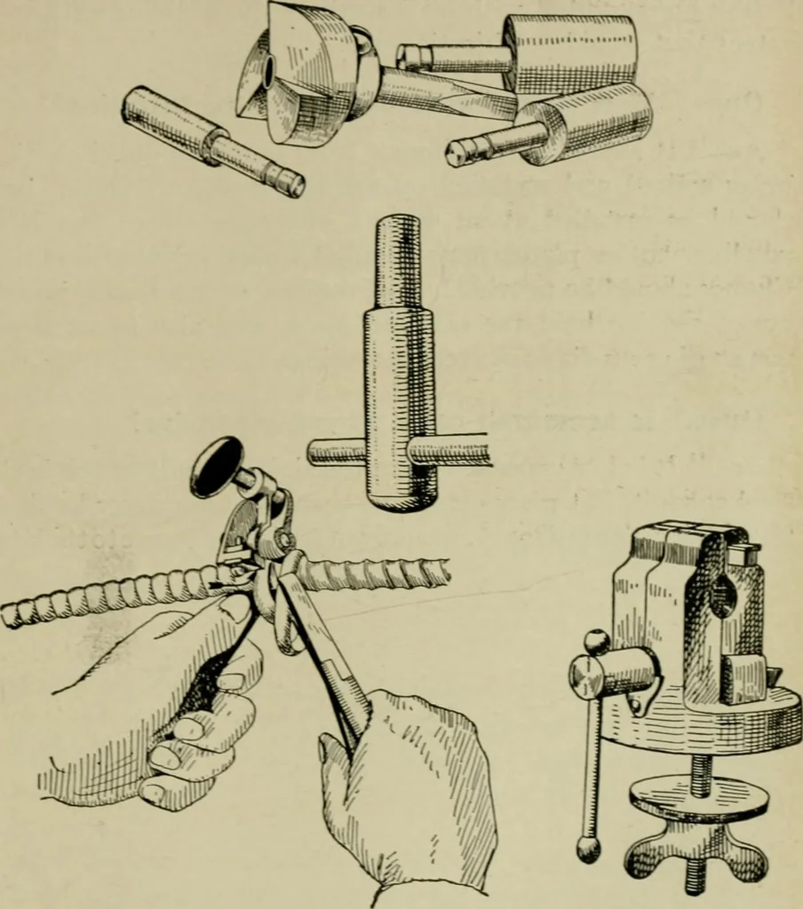 An illustration from Hawkins electrical guide. Questions, answers & illustrations; a progressive course of study for engineers, electricians, students and those desiring to acquire a working knowledge of electricity and its applications; a practical treatise, 1914, leaf 109
