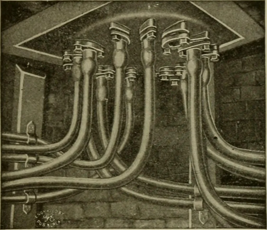 An illustration from Hawkins electrical guide. Questions, answers & illustrations; a progressive course of study for engineers, electricians, students and those desiring to acquire a working knowledge of electricity and its applications; a practical treatise, 1914, leaf 155