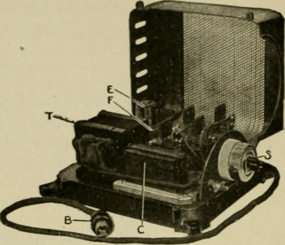 An illustration from Hawkins electrical guide. Questions, answers & illustrations; a progressive course of study for engineers, electricians, students and those desiring to acquire a working knowledge of electricity and its applications; a practical treatise, 1914, leaf 256