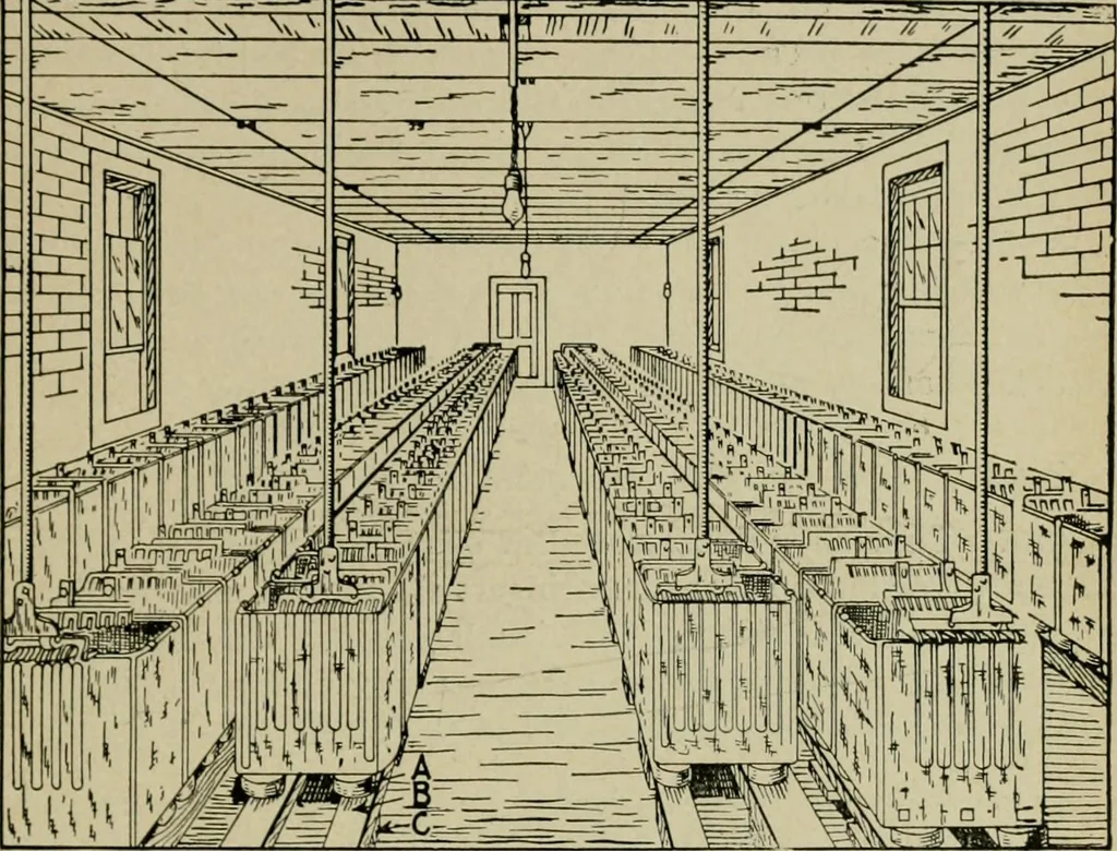 An illustration from Hawkins electrical guide. Questions, answers & illustrations; a progressive course of study for engineers, electricians, students and those desiring to acquire a working knowledge of electricity and its applications; a practical treatise, 1914, leaf 259