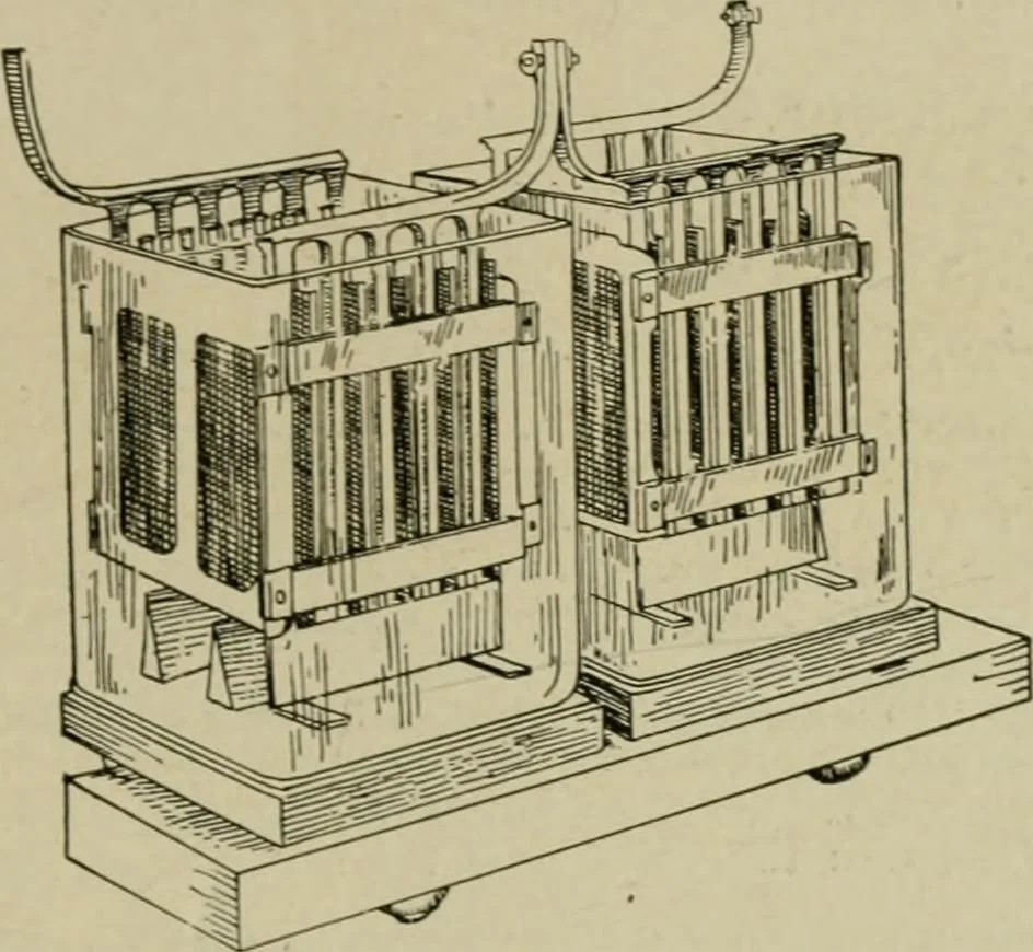 An illustration from Hawkins electrical guide. Questions, answers & illustrations; a progressive course of study for engineers, electricians, students and those desiring to acquire a working knowledge of electricity and its applications; a practical treatise, 1914, leaf 263