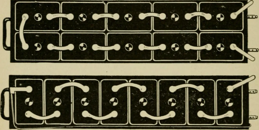 An illustration from Hawkins electrical guide. Questions, answers & illustrations; a progressive course of study for engineers, electricians, students and those desiring to acquire a working knowledge of electricity and its applications; a practical treatise, 1914, leaf 274