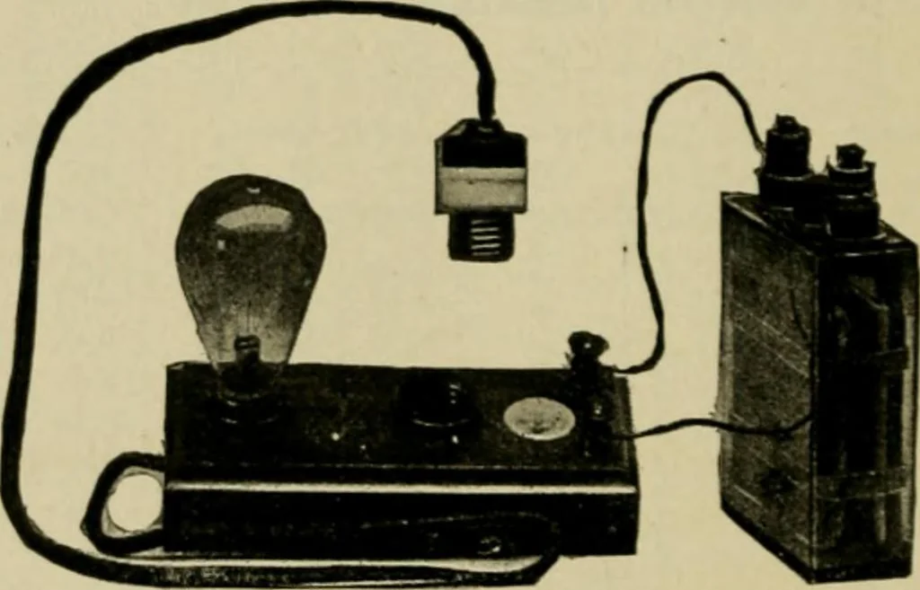 An illustration from Hawkins electrical guide. Questions, answers & illustrations; a progressive course of study for engineers, electricians, students and those desiring to acquire a working knowledge of electricity and its applications; a practical treatise, 1914, leaf 278
