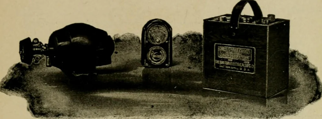 An illustration from Hawkins electrical guide. Questions, answers & illustrations; a progressive course of study for engineers, electricians, students and those desiring to acquire a working knowledge of electricity and its applications; a practical treatise, 1914, leaf 295