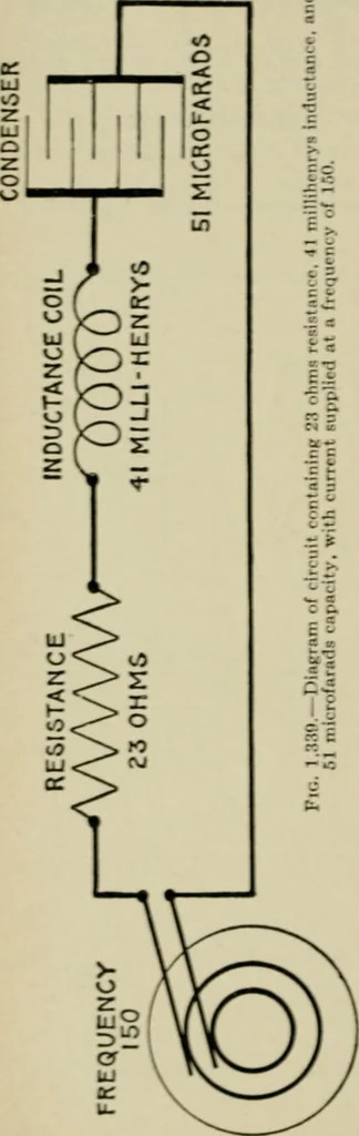 An illustration from Hawkins electrical guide. Questions, answers & illustrations; a progressive course of study for engineers, electricians, students and those desiring to acquire a working knowledge of electricity and its applications; a practical treatise, 1914, leaf 108