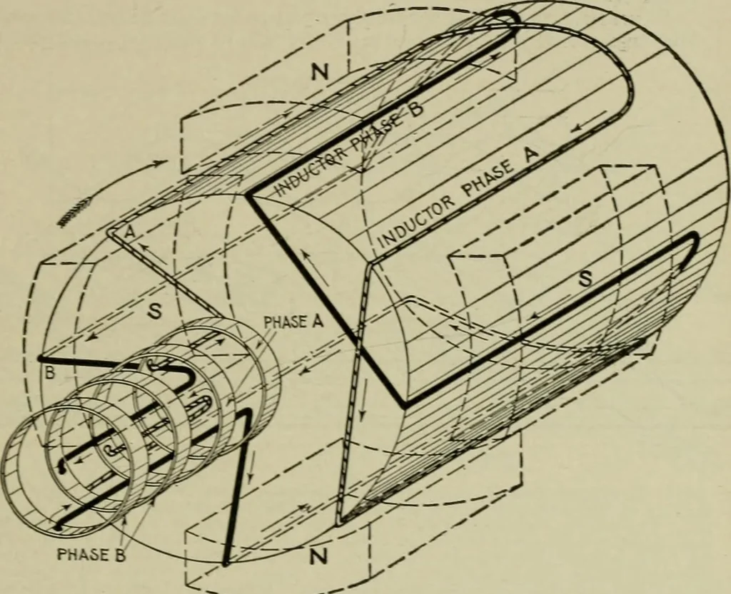 An illustration from Hawkins electrical guide. Questions, answers & illustrations; a progressive course of study for engineers, electricians, students and those desiring to acquire a working knowledge of electricity and its applications; a practical treatise, 1914, leaf 141