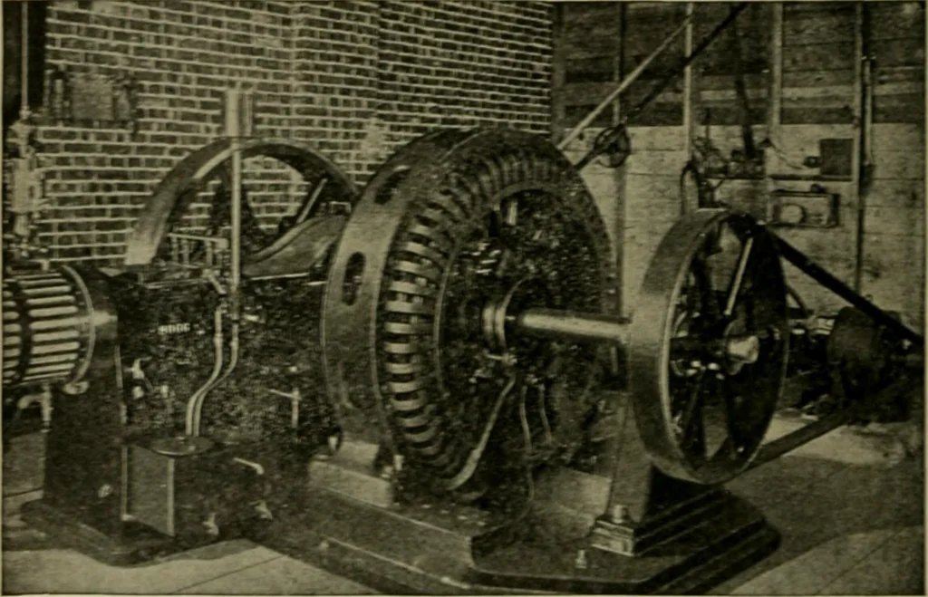 An illustration from Hawkins electrical guide. Questions, answers & illustrations; a progressive course of study for engineers, electricians, students and those desiring to acquire a working knowledge of electricity and its applications; a practical treatise, 1914, leaf 184