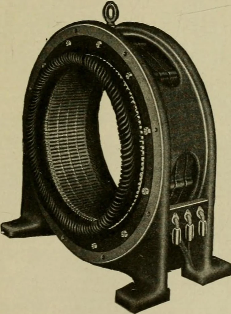 An illustration from Hawkins electrical guide. Questions, answers & illustrations; a progressive course of study for engineers, electricians, students and those desiring to acquire a working knowledge of electricity and its applications; a practical treatise, 1914, leaf 215