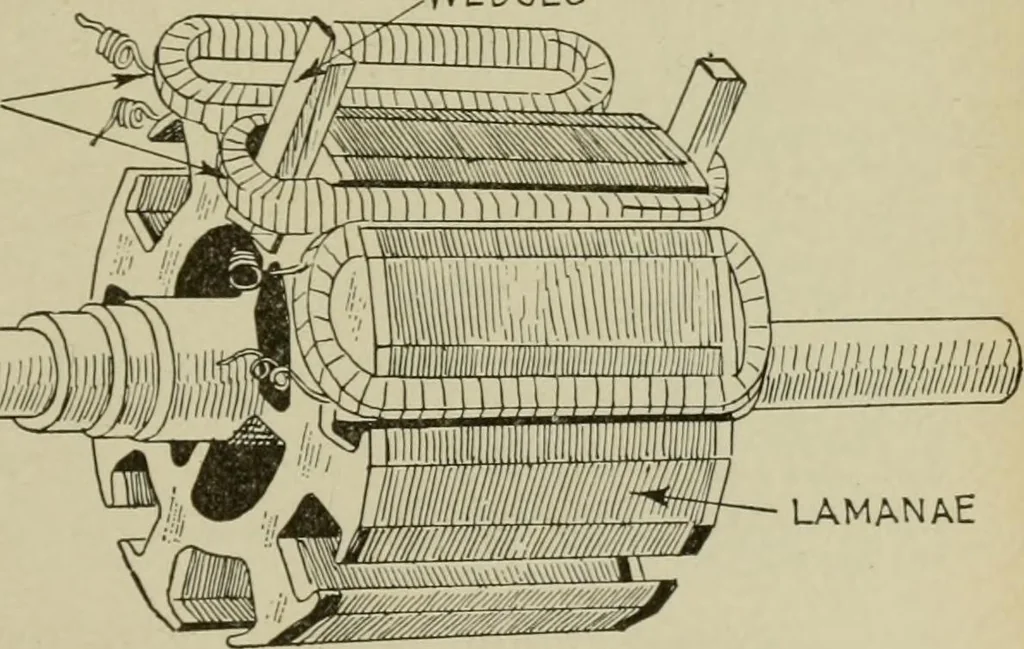 An illustration from Hawkins electrical guide. Questions, answers & illustrations; a progressive course of study for engineers, electricians, students and those desiring to acquire a working knowledge of electricity and its applications; a practical treatise, 1914, leaf 229