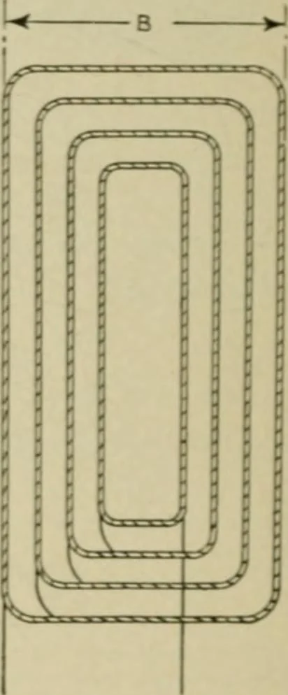 An illustration from Hawkins electrical guide. Questions, answers & illustrations; a progressive course of study for engineers, electricians, students and those desiring to acquire a working knowledge of electricity and its applications; a practical treatise, 1914, leaf 230