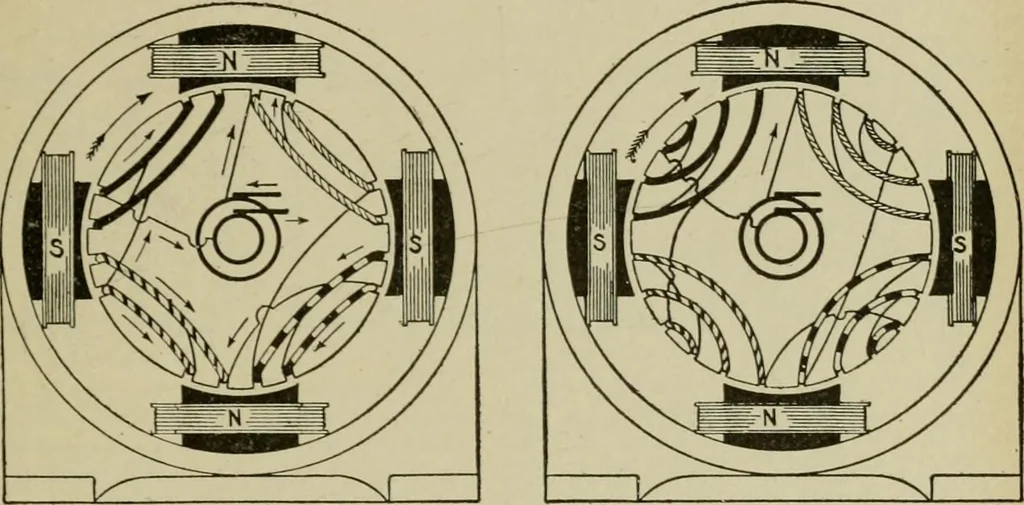 An illustration from Hawkins electrical guide. Questions, answers & illustrations; a progressive course of study for engineers, electricians, students and those desiring to acquire a working knowledge of electricity and its applications; a practical treatise, 1914, leaf 231