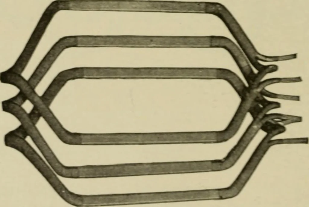 An illustration from Hawkins electrical guide. Questions, answers & illustrations; a progressive course of study for engineers, electricians, students and those desiring to acquire a working knowledge of electricity and its applications; a practical treatise, 1914, leaf 234