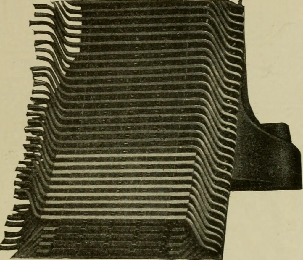 An illustration from Hawkins electrical guide. Questions, answers & illustrations; a progressive course of study for engineers, electricians, students and those desiring to acquire a working knowledge of electricity and its applications; a practical treatise, 1914, leaf 235