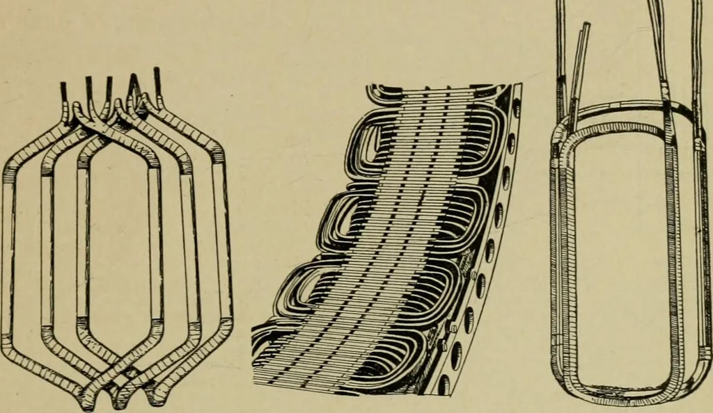 An illustration from Hawkins electrical guide. Questions, answers & illustrations; a progressive course of study for engineers, electricians, students and those desiring to acquire a working knowledge of electricity and its applications; a practical treatise, 1914, leaf 263
