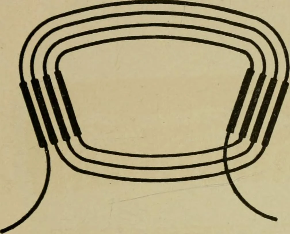 An illustration from Hawkins electrical guide. Questions, answers & illustrations; a progressive course of study for engineers, electricians, students and those desiring to acquire a working knowledge of electricity and its applications; a practical treatise, 1914, leaf 271