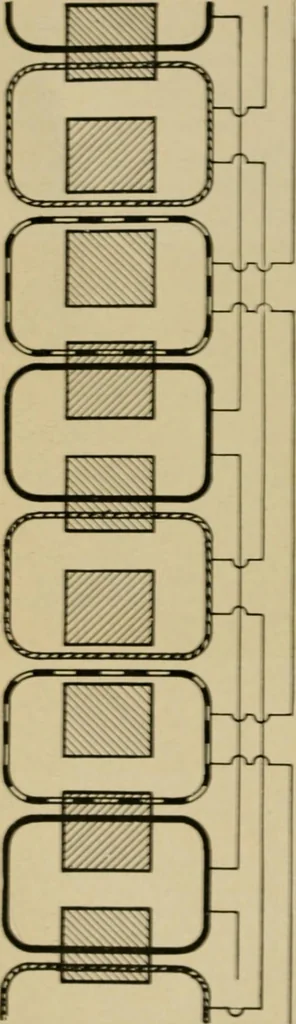 An illustration from Hawkins electrical guide. Questions, answers & illustrations; a progressive course of study for engineers, electricians, students and those desiring to acquire a working knowledge of electricity and its applications; a practical treatise, 1914, leaf 274