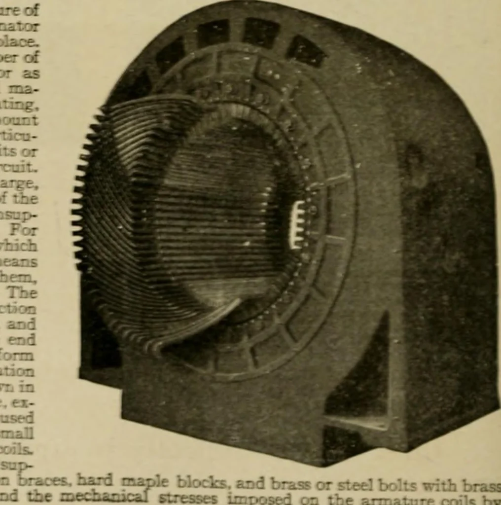 An illustration from Hawkins electrical guide. Questions, answers & illustrations; a progressive course of study for engineers, electricians, students and those desiring to acquire a working knowledge of electricity and its applications; a practical treatise, 1914, leaf 276
