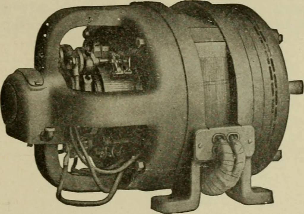 An illustration from Hawkins electrical guide. Questions, answers & illustrations; a progressive course of study for engineers, electricians, students and those desiring to acquire a working knowledge of electricity and its applications; a practical treatise, 1914, leaf 101