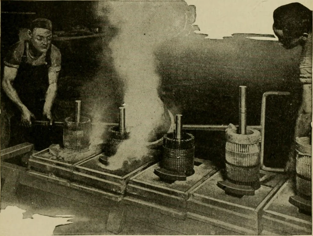 An illustration from Hawkins electrical guide. Questions, answers & illustrations; a progressive course of study for engineers, electricians, students and those desiring to acquire a working knowledge of electricity and its applications; a practical treatise, 1914, leaf 117