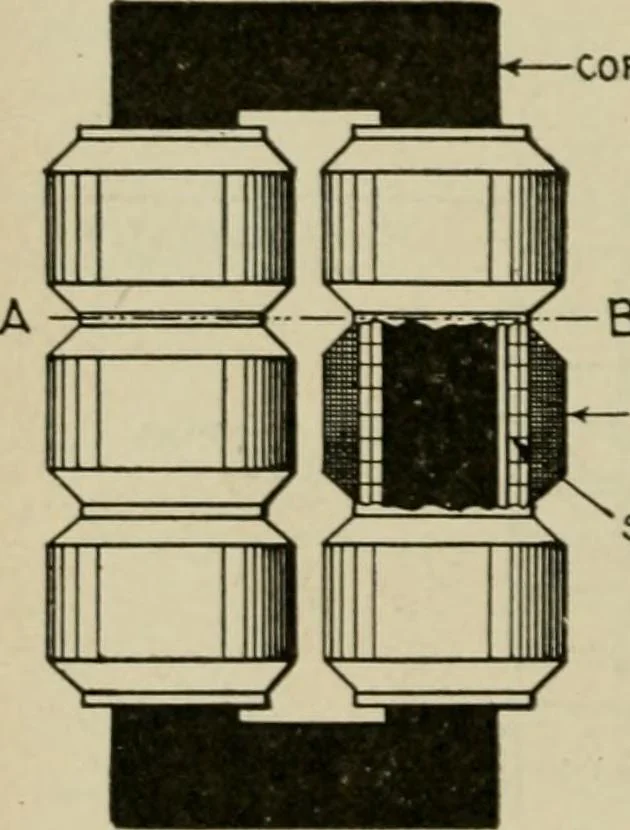 An illustration from Hawkins electrical guide. Questions, answers & illustrations; a progressive course of study for engineers, electricians, students and those desiring to acquire a working knowledge of electricity and its applications; a practical treatise, 1914, leaf 130