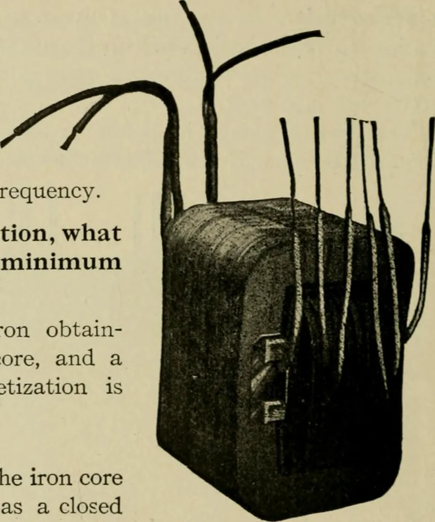 An illustration from Hawkins electrical guide. Questions, answers & illustrations; a progressive course of study for engineers, electricians, students and those desiring to acquire a working knowledge of electricity and its applications; a practical treatise, 1914, leaf 140
