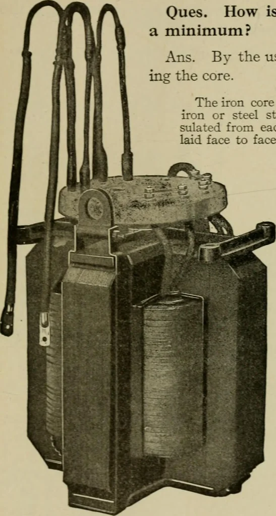 An illustration from Hawkins electrical guide. Questions, answers & illustrations; a progressive course of study for engineers, electricians, students and those desiring to acquire a working knowledge of electricity and its applications; a practical treatise, 1914, leaf 141