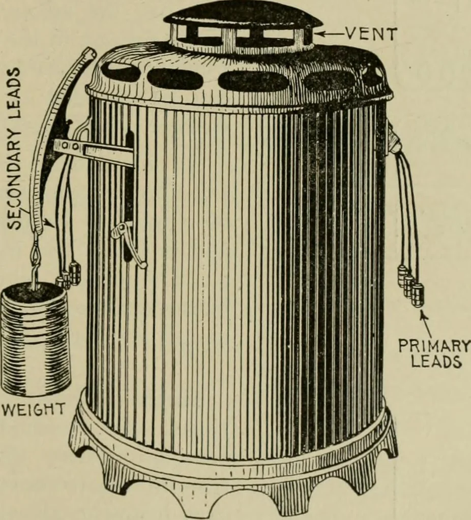 An illustration from Hawkins electrical guide. Questions, answers & illustrations; a progressive course of study for engineers, electricians, students and those desiring to acquire a working knowledge of electricity and its applications; a practical treatise, 1914, leaf 167