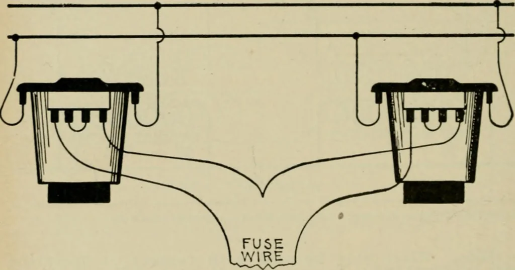An illustration from Hawkins electrical guide. Questions, answers & illustrations; a progressive course of study for engineers, electricians, students and those desiring to acquire a working knowledge of electricity and its applications; a practical treatise, 1914, leaf 172