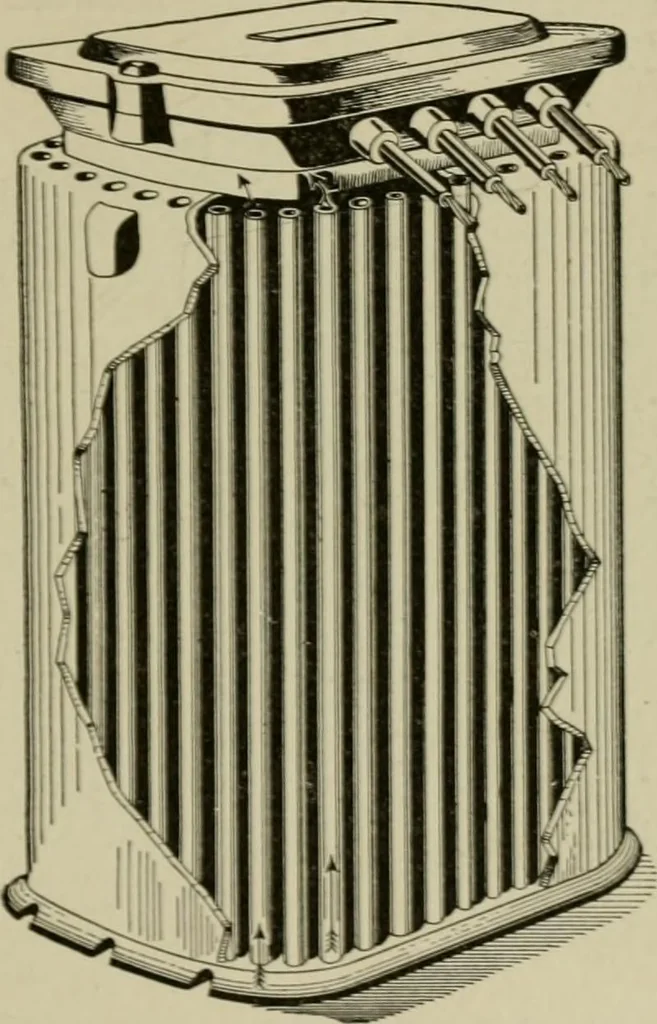 An illustration from Hawkins electrical guide. Questions, answers & illustrations; a progressive course of study for engineers, electricians, students and those desiring to acquire a working knowledge of electricity and its applications; a practical treatise, 1914, leaf 189