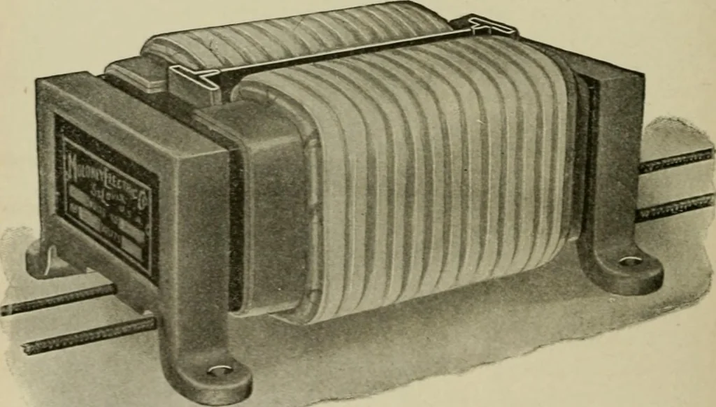 An illustration from Hawkins electrical guide. Questions, answers & illustrations; a progressive course of study for engineers, electricians, students and those desiring to acquire a working knowledge of electricity and its applications; a practical treatise, 1914, leaf 190
