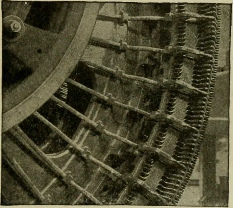 An illustration from Hawkins electrical guide. Questions, answers & illustrations; a progressive course of study for engineers, electricians, students and those desiring to acquire a working knowledge of electricity and its applications; a practical treatise, 1914, leaf 209