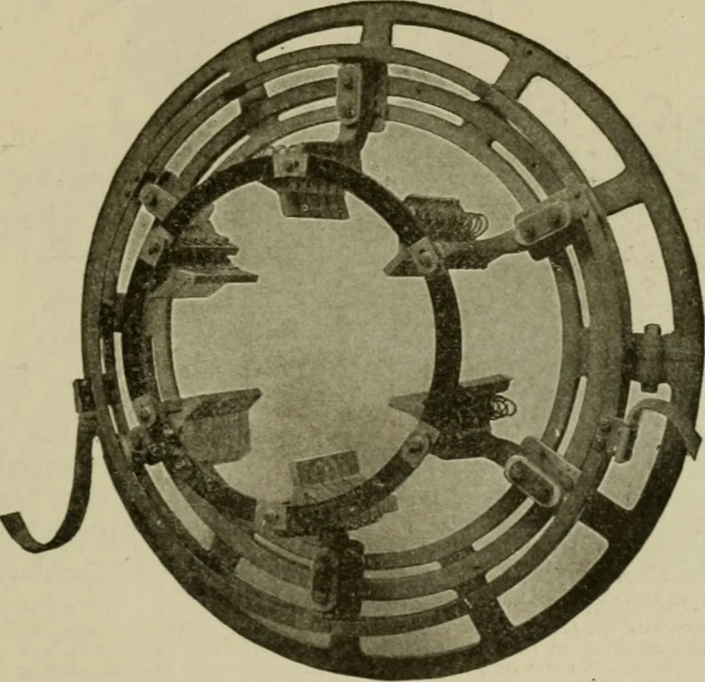 An illustration from Hawkins electrical guide. Questions, answers & illustrations; a progressive course of study for engineers, electricians, students and those desiring to acquire a working knowledge of electricity and its applications; a practical treatise, 1914, leaf 211