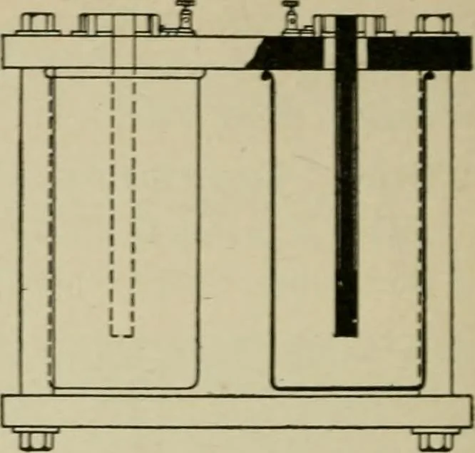 An illustration from Hawkins electrical guide. Questions, answers & illustrations; a progressive course of study for engineers, electricians, students and those desiring to acquire a working knowledge of electricity and its applications; a practical treatise, 1914, leaf 240