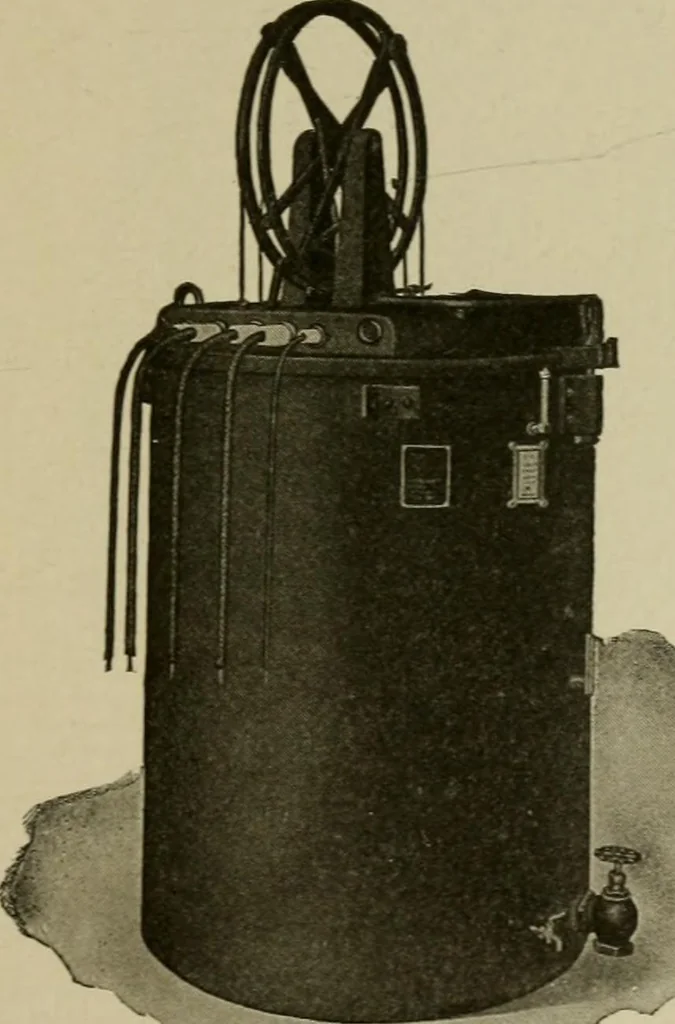 An illustration from Hawkins electrical guide. Questions, answers & illustrations; a progressive course of study for engineers, electricians, students and those desiring to acquire a working knowledge of electricity and its applications; a practical treatise, 1914, leaf 247