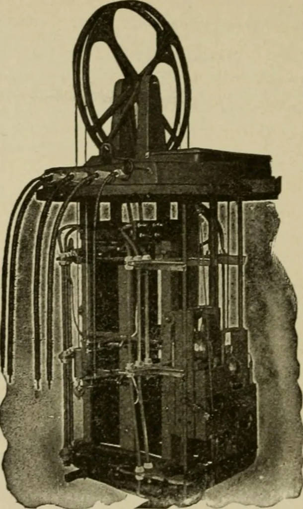An illustration from Hawkins electrical guide. Questions, answers & illustrations; a progressive course of study for engineers, electricians, students and those desiring to acquire a working knowledge of electricity and its applications; a practical treatise, 1914, leaf 248
