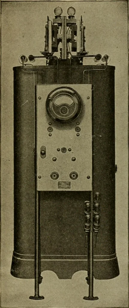 An illustration from Hawkins electrical guide. Questions, answers & illustrations; a progressive course of study for engineers, electricians, students and those desiring to acquire a working knowledge of electricity and its applications; a practical treatise, 1914, leaf 255