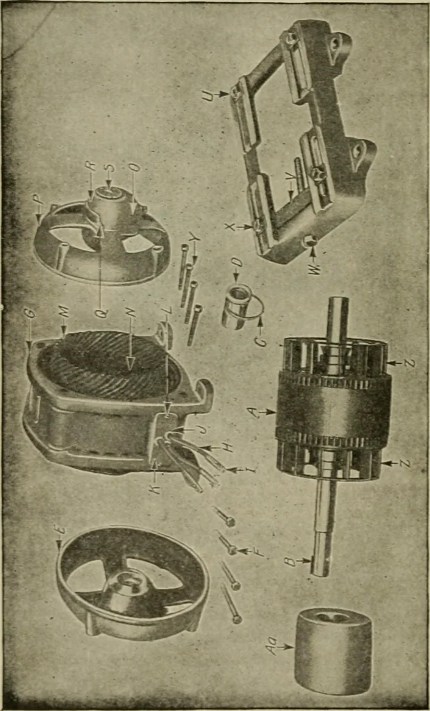 An illustration from Hawkins electrical guide. Questions, answers & illustrations; a progressive course of study for engineers, electricians, students and those desiring to acquire a working knowledge of electricity and its applications; a practical treatise, 1914, leaf 58
